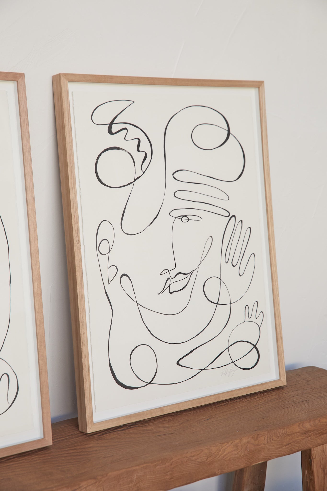 "Opposites attract butterflies" Original set of two 850mm x 650mm works