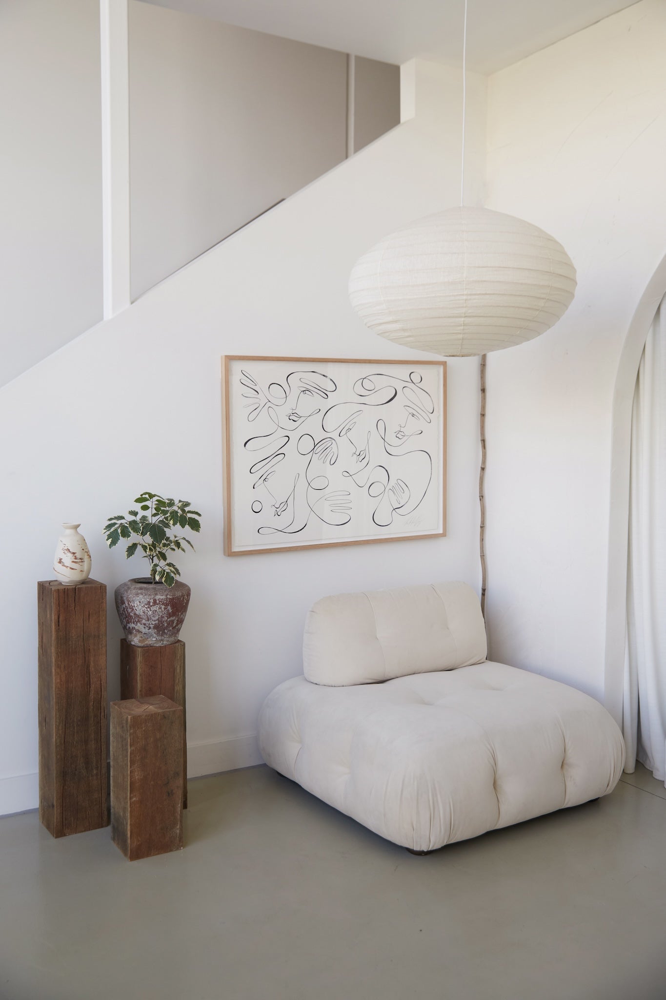 "A table for four" Original 1140mm x 840mm