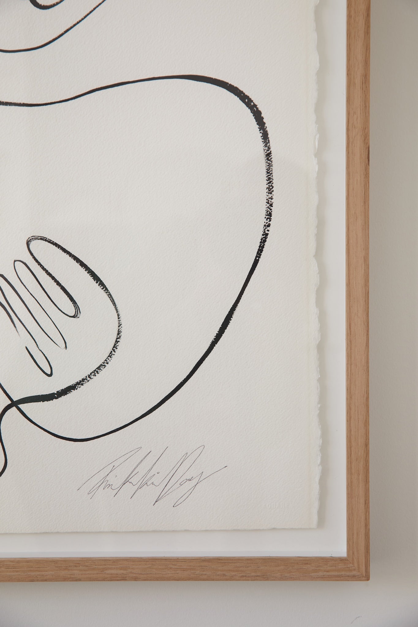 "A table for four" Original 1140mm x 840mm