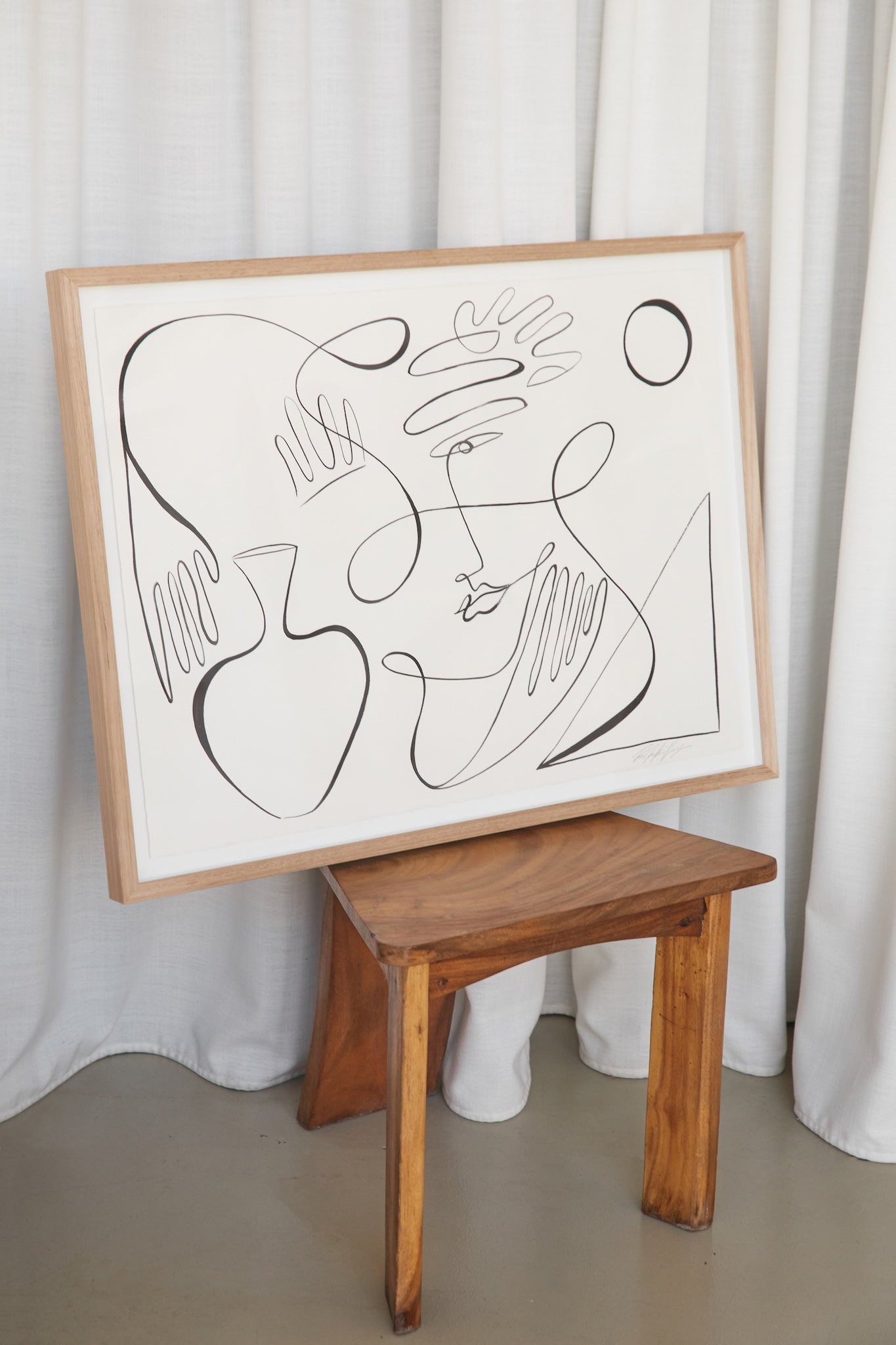 "Balancing Season" Original 650mm x 850mm