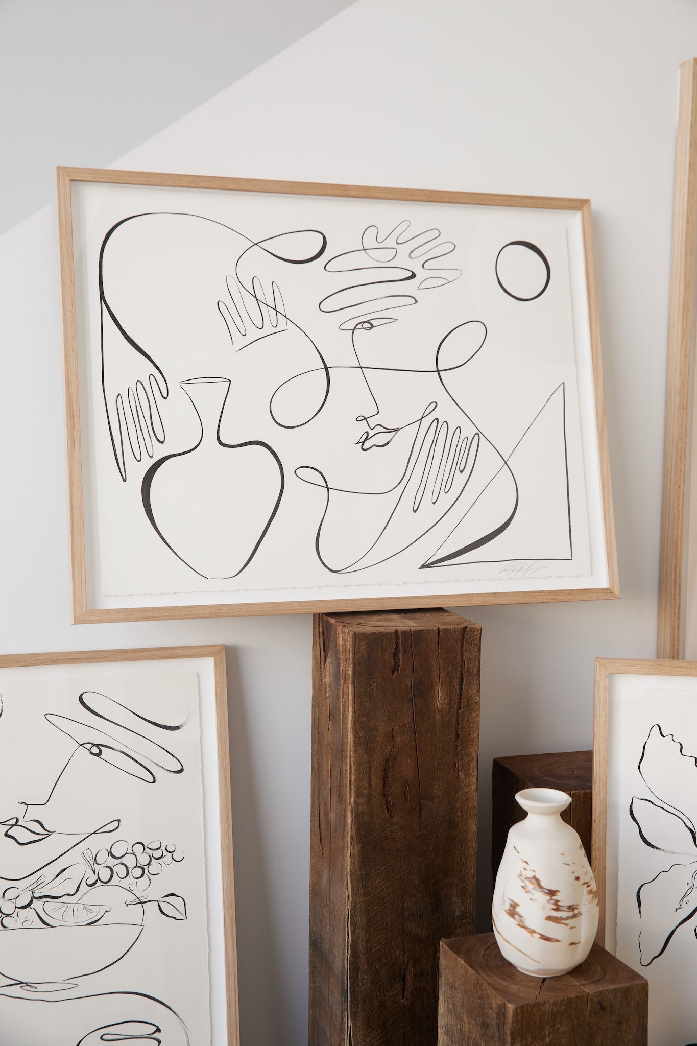 "Balancing Season" Original 650mm x 850mm