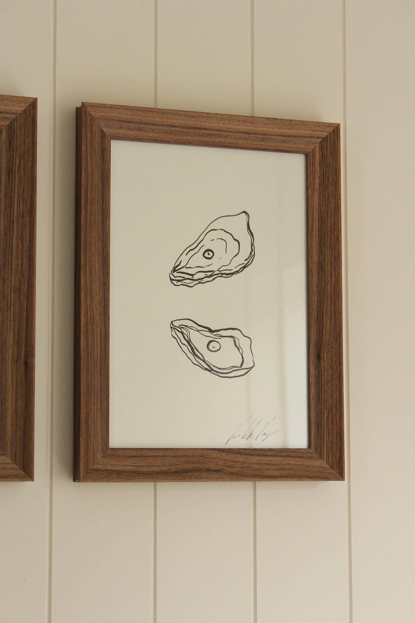 Free Gift: Oyster and Grapes print duo.