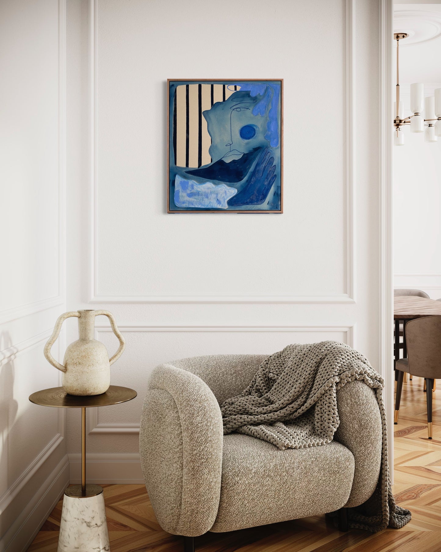 "Colours of the Med" - Original 680mm x 590mm