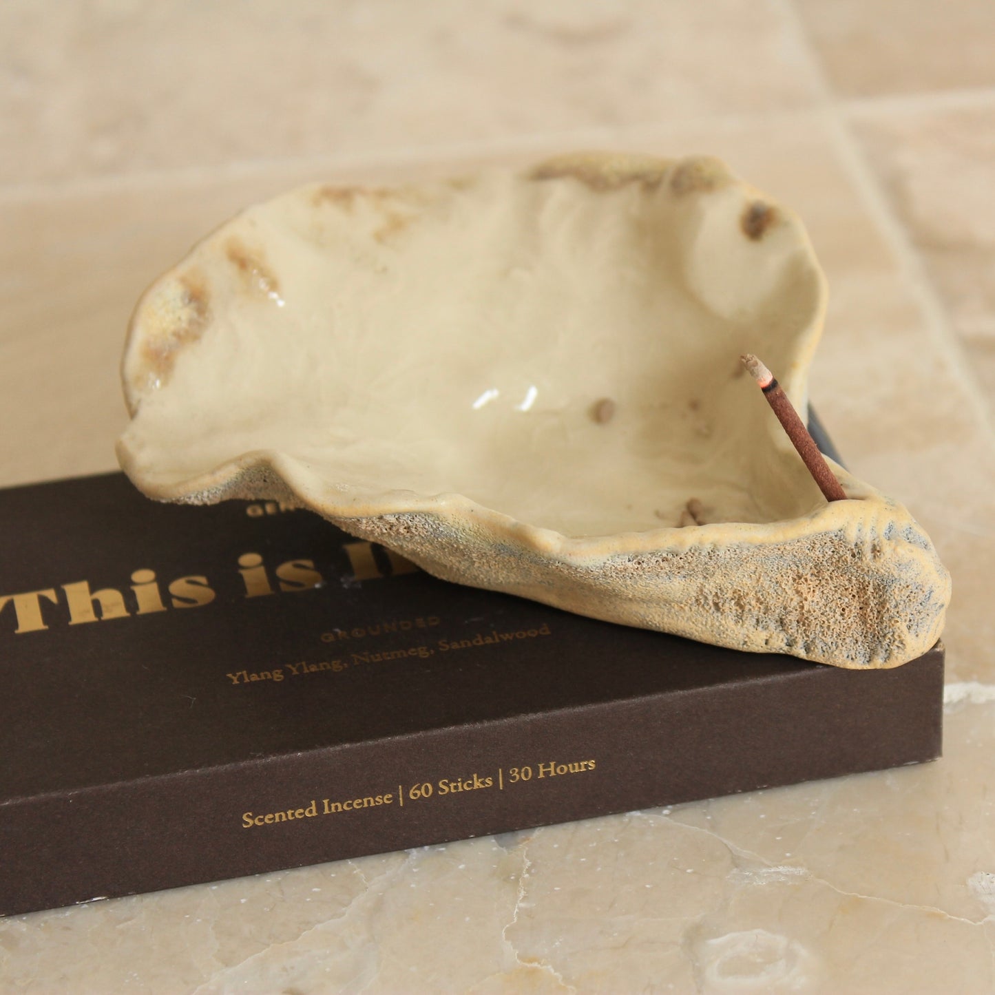 Oyster Incense Holder