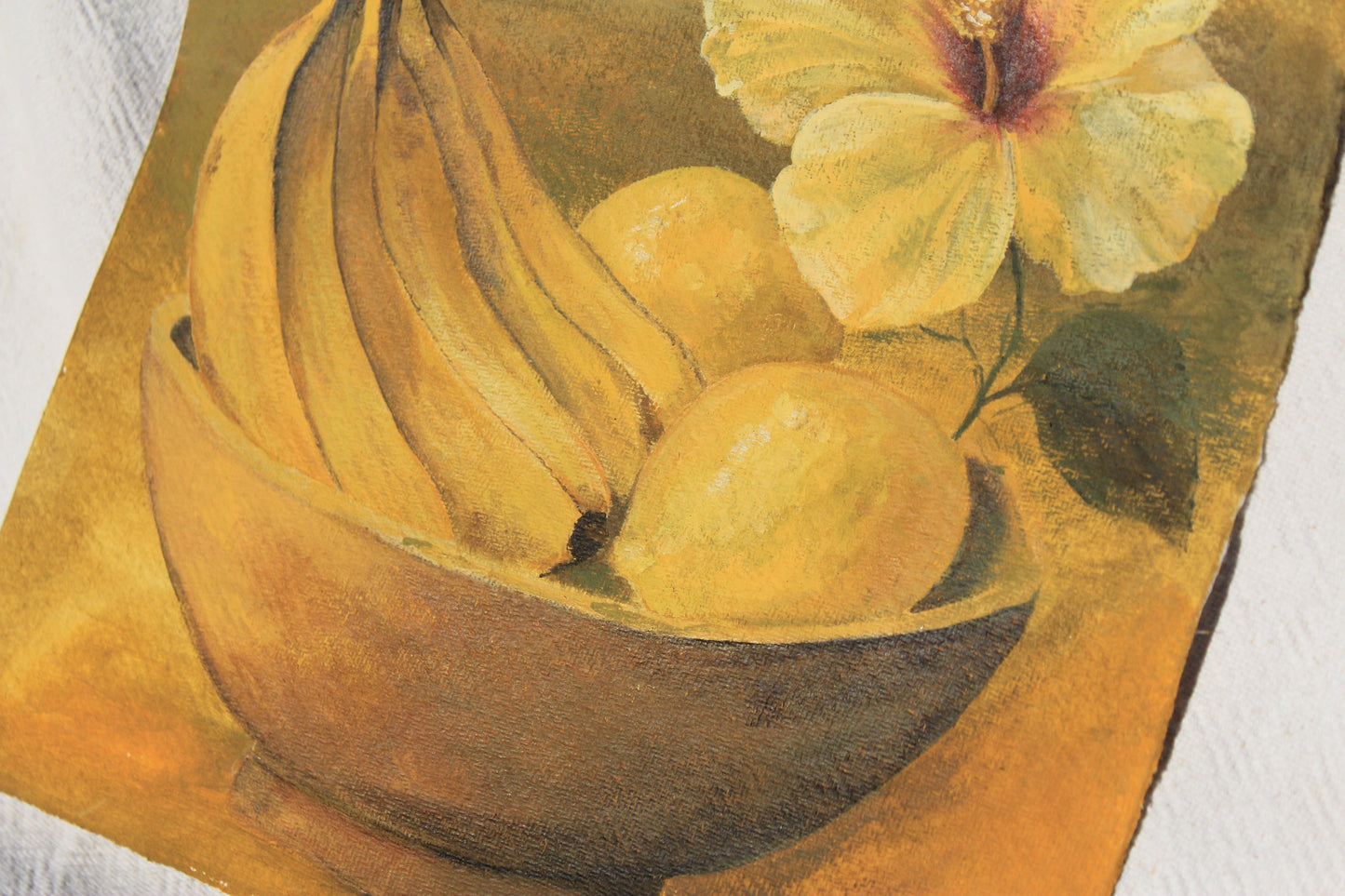 HAPPINESS IN A BOWL Original Still life.