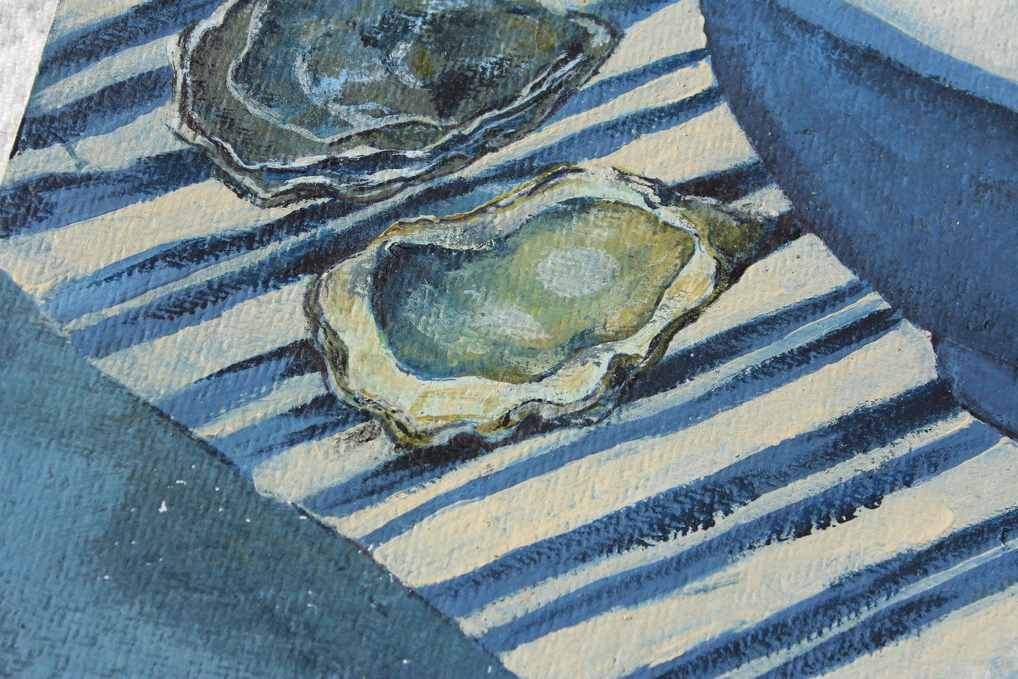 EGGS + OYSTER Original Still life.