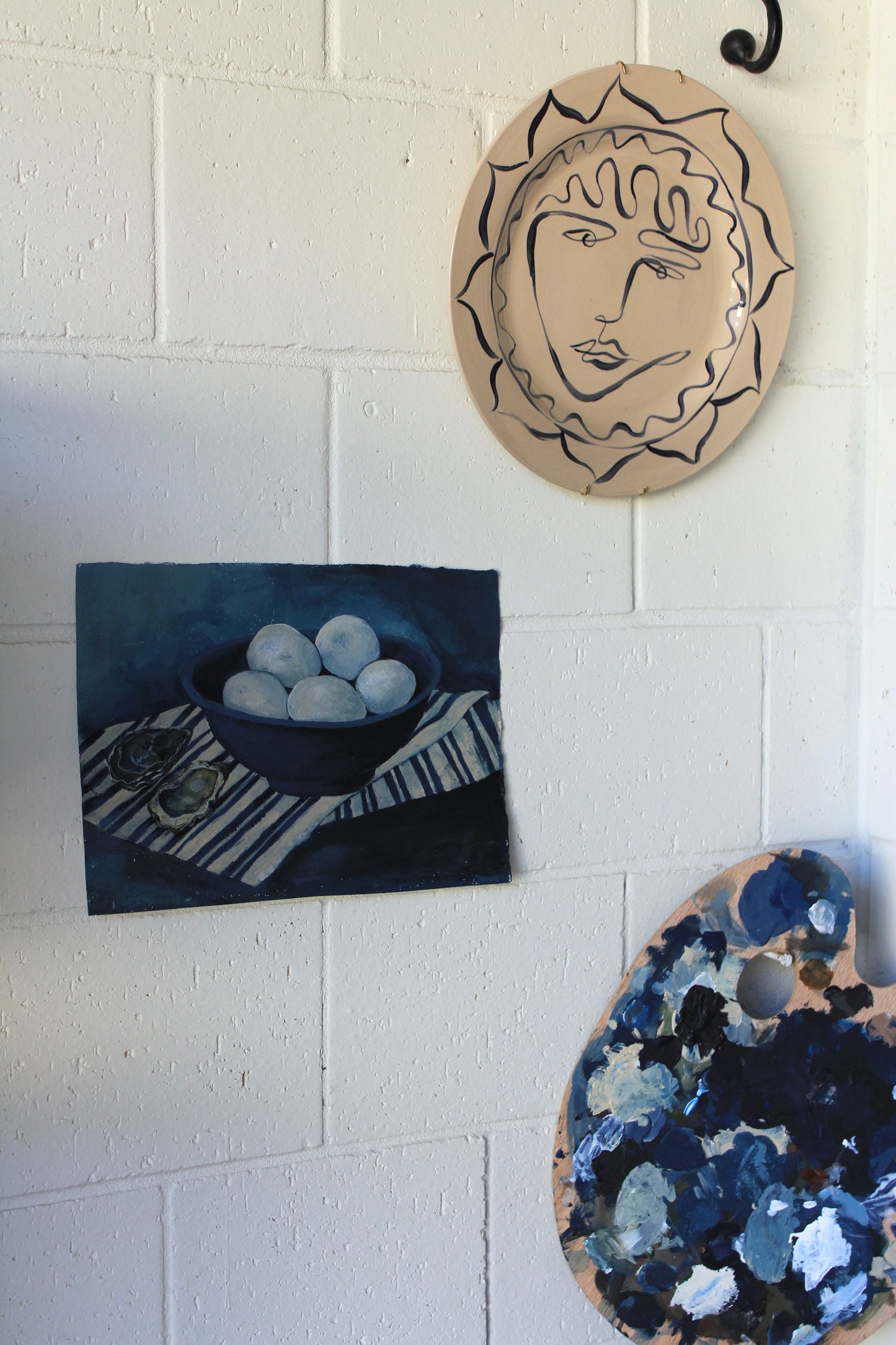 EGGS + OYSTER Original Still life.