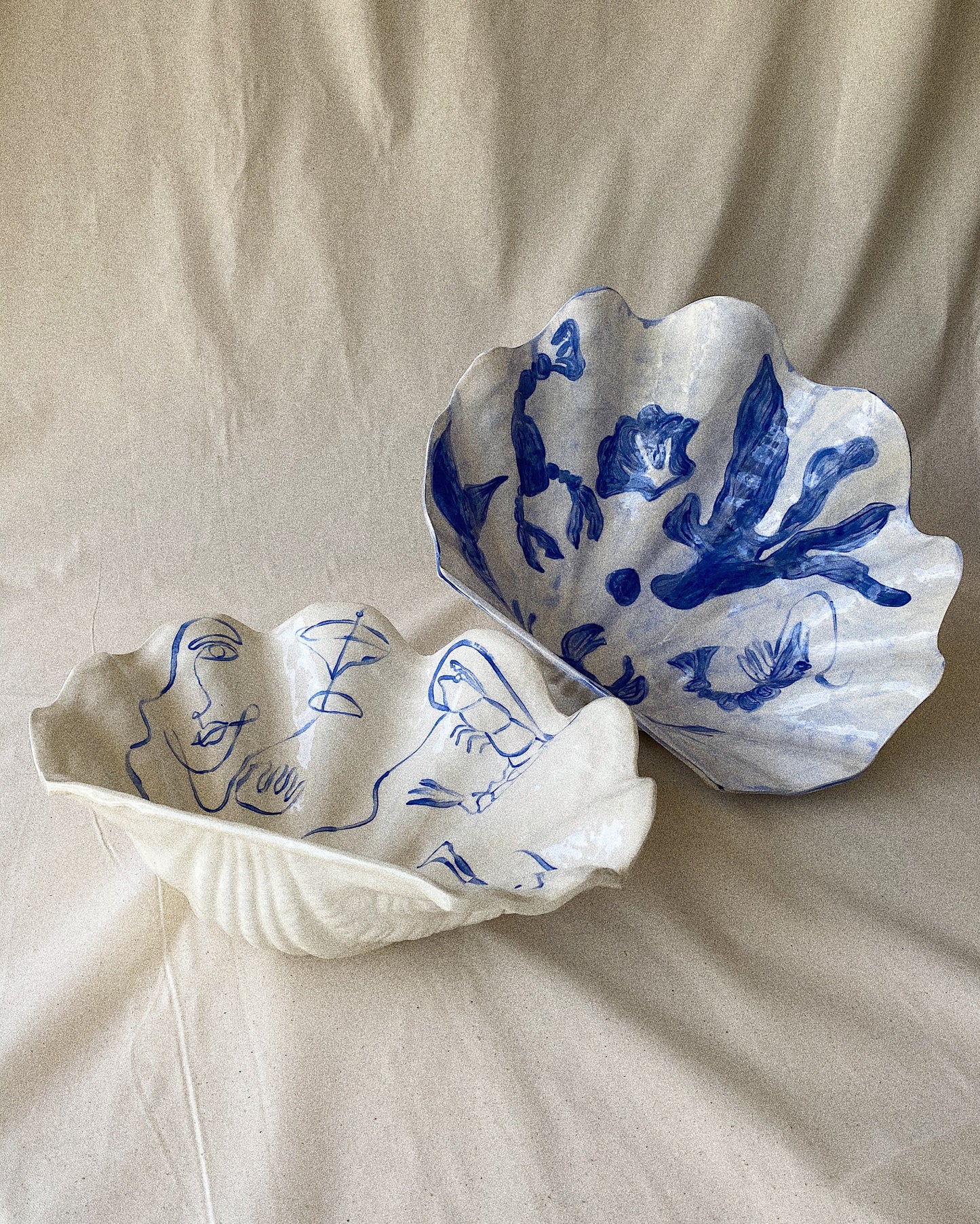 Clam - Large - Blue Bold