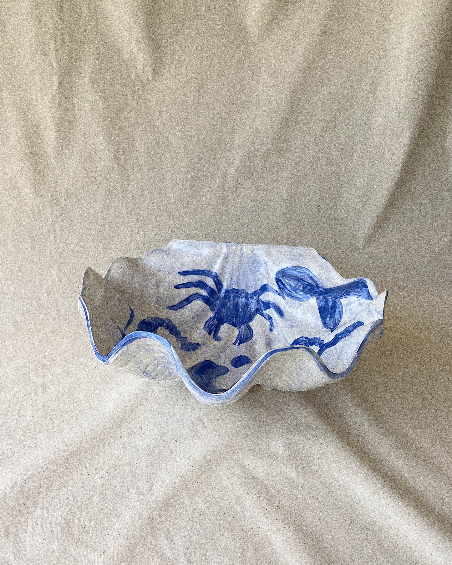 Clam - Large - Blue Bold