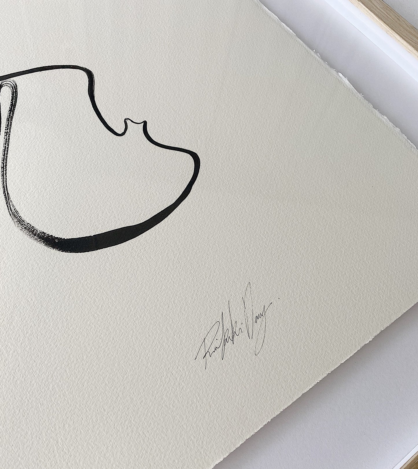 "Director" - Original Acrylic on 300gsm Cold Pressed Paper, Framed in Tasmanian Oak. 740mm x 930mm