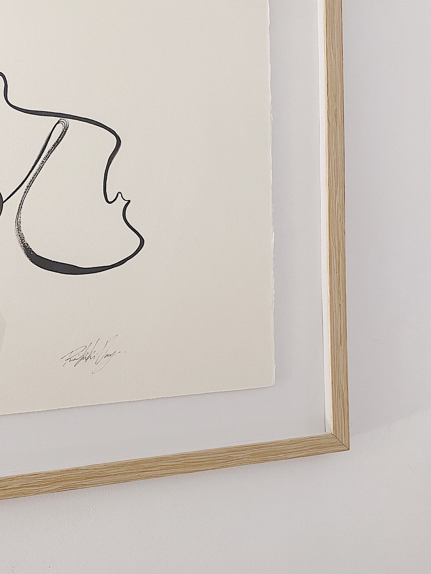 "Director" - Original Acrylic on 300gsm Cold Pressed Paper, Framed in Tasmanian Oak. 740mm x 930mm