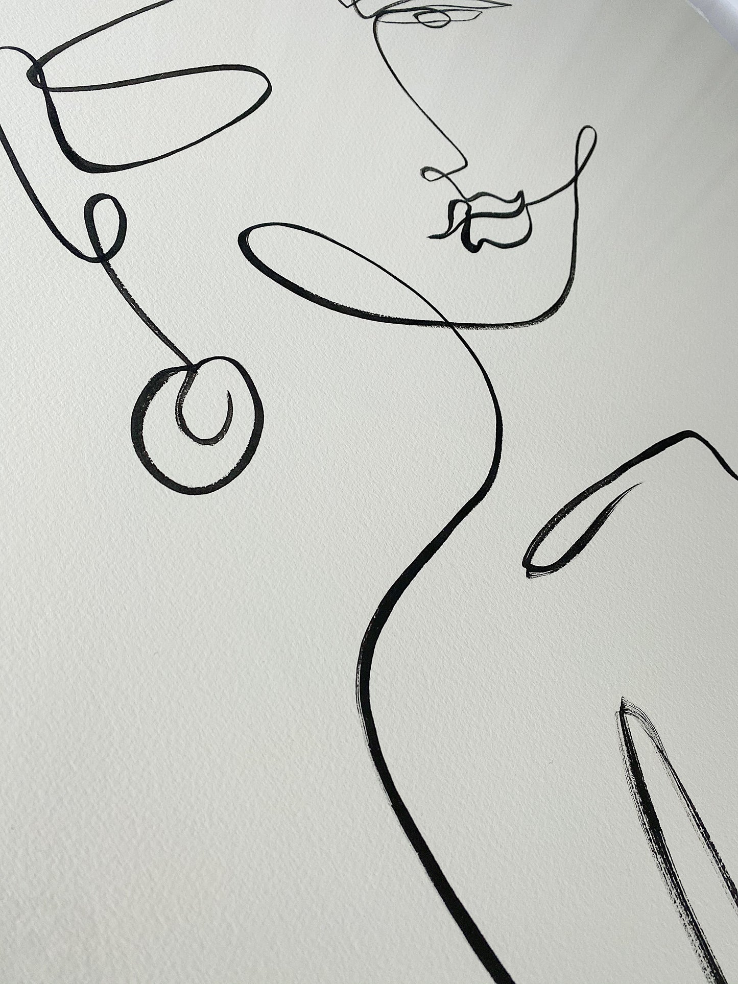 "Director" - Original Acrylic on 300gsm Cold Pressed Paper, Framed in Tasmanian Oak. 740mm x 930mm