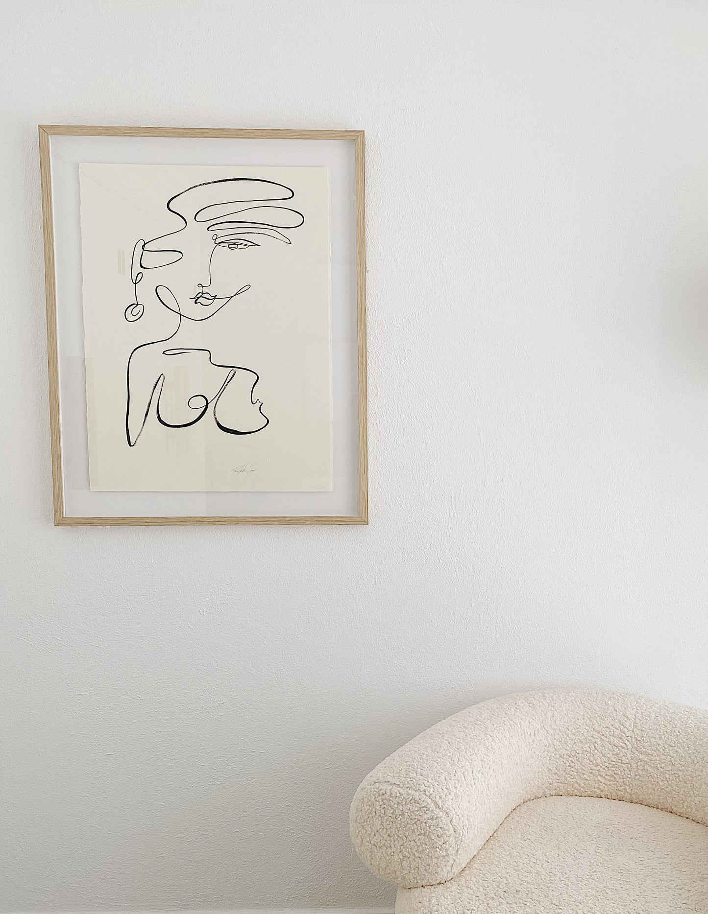 "Director" - Original Acrylic on 300gsm Cold Pressed Paper, Framed in Tasmanian Oak. 740mm x 930mm