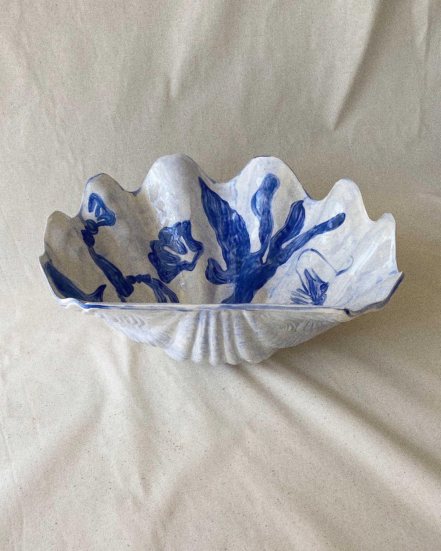 Clam - Large - Blue Bold