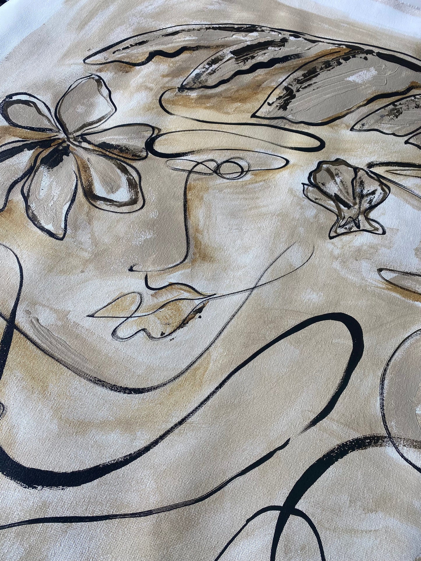 "Homeland Paradise" - Acrylic on canvas. Framed in Tasmanian Oak.