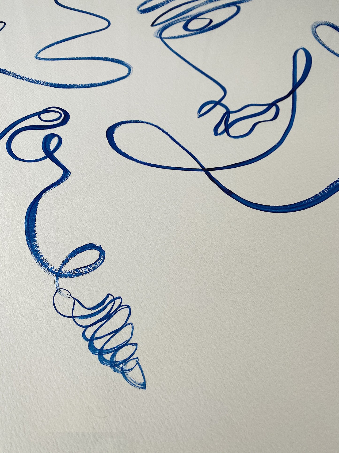 " Self Care" - Original Acrylic on 300gsm Cold Pressed Paper, Framed in Tasmanian Oak. 710mm x 900mm