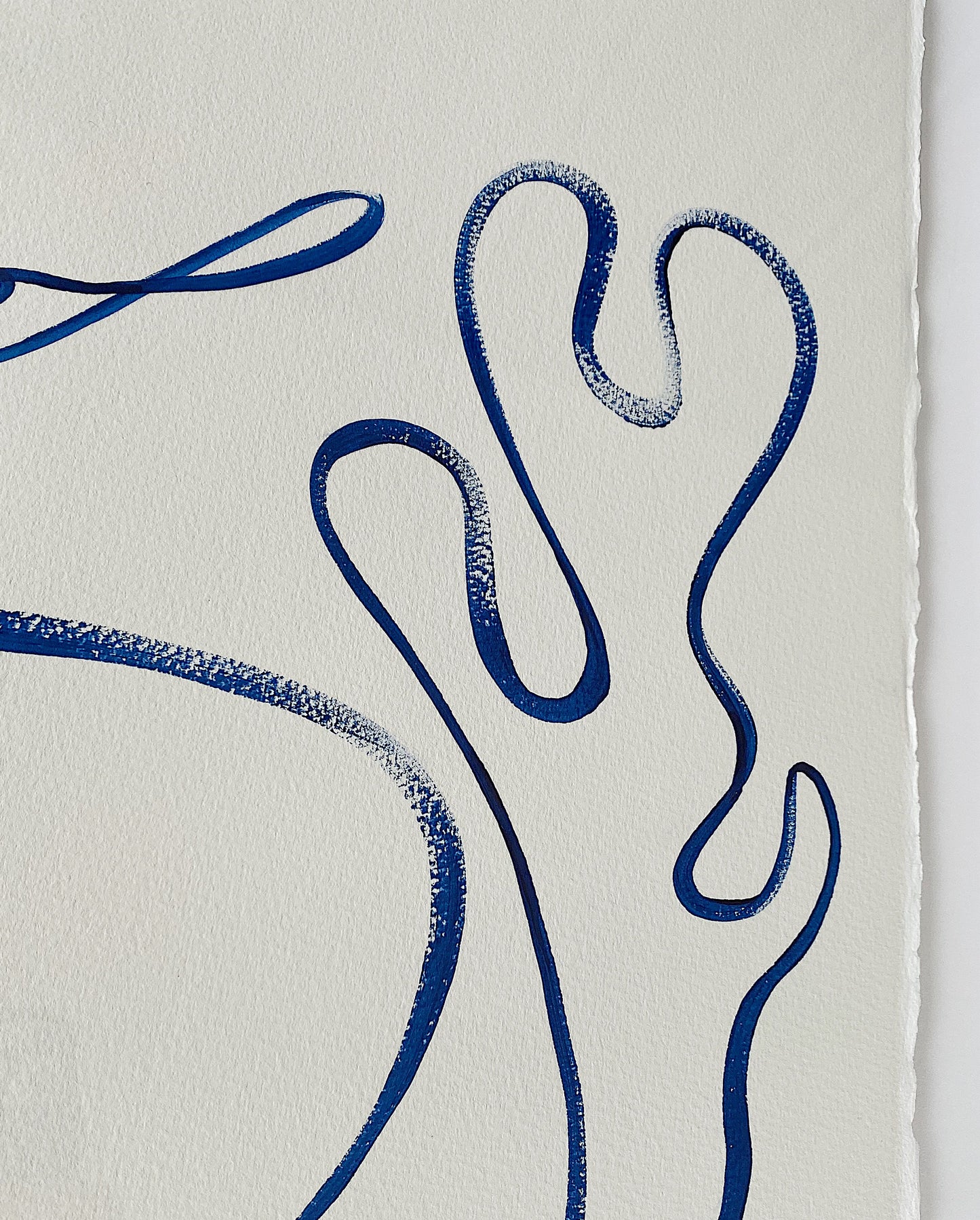 " Self Care" - Original Acrylic on 300gsm Cold Pressed Paper, Framed in Tasmanian Oak. 710mm x 900mm