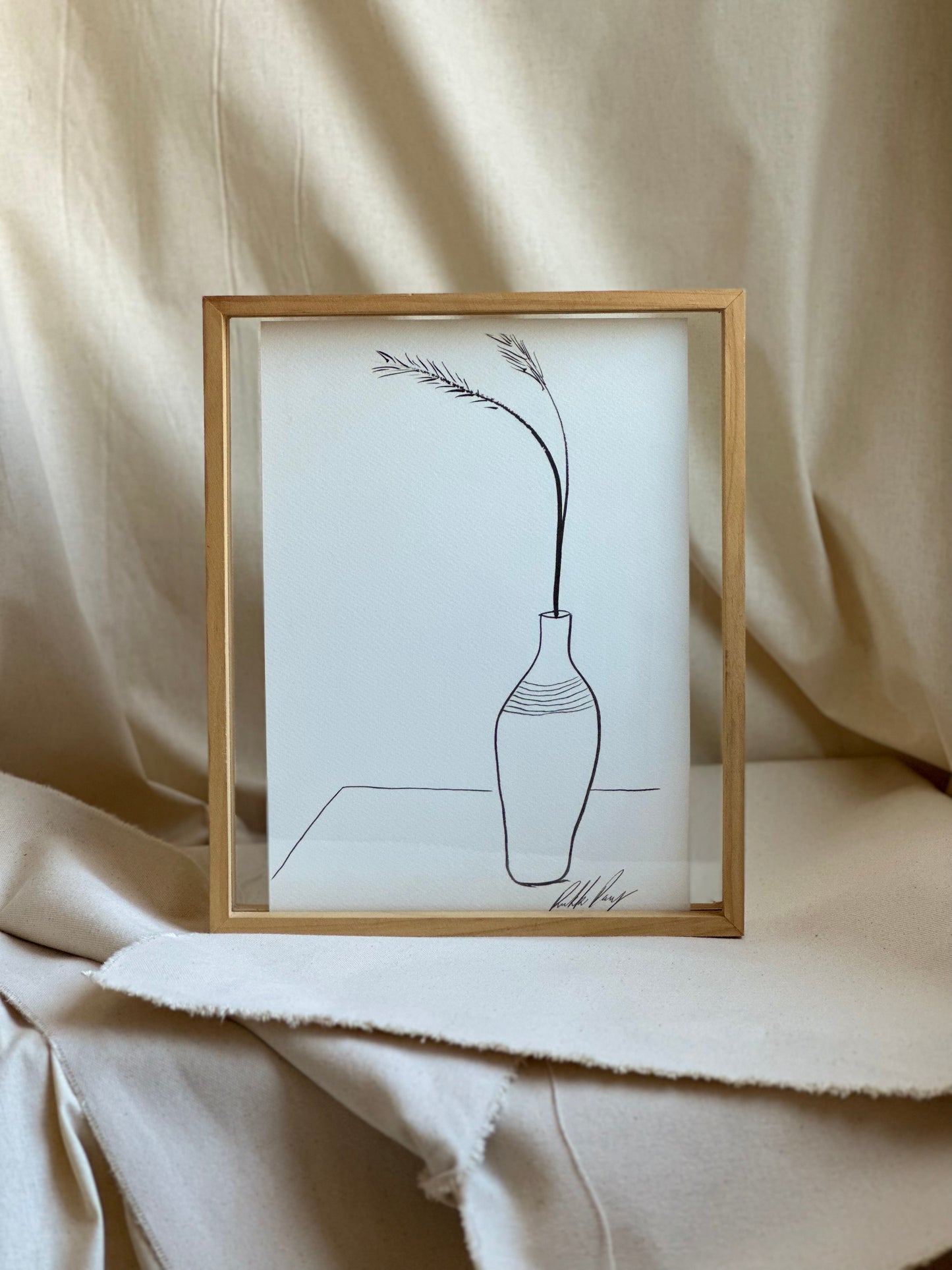 Vessel of Wheat - A4 print