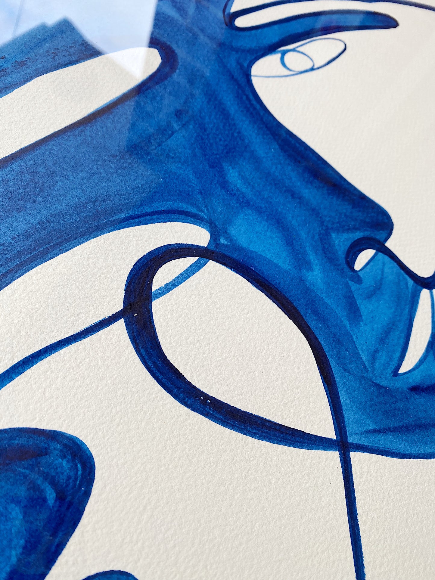 "When The Street Lights Come On" - Original Acrylic on 300gsm Cold Pressed Paper, Framed in Tasmanian Oak. 710mm x 900mm