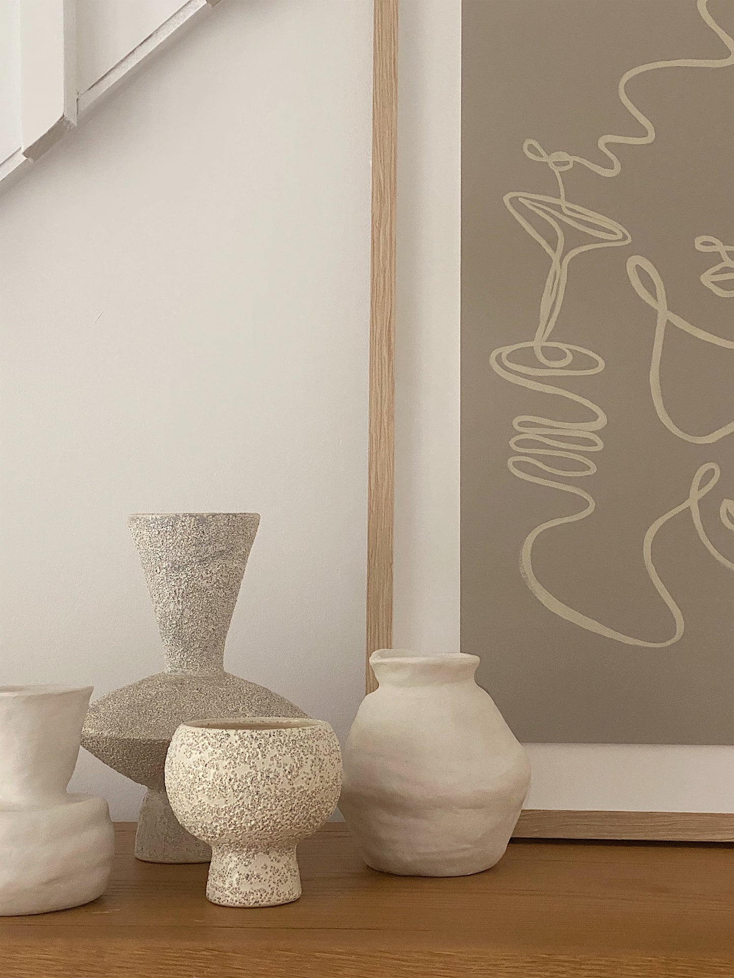 Vacation - Acrylic on textured paper. Framed. 630mm X 830mm.