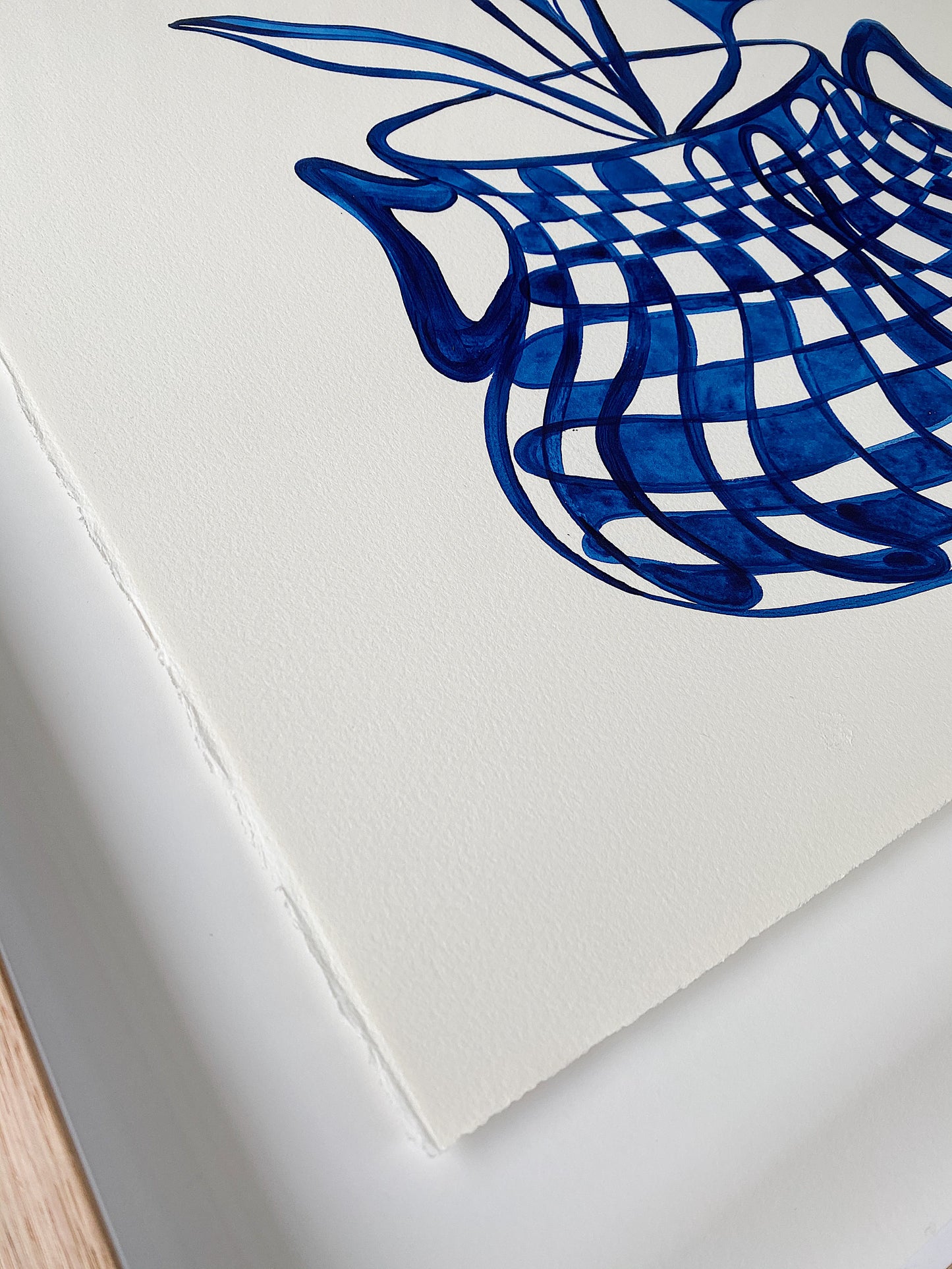 "Random Acts Of Kindness" - Original Acrylic on 300gsm Cold Pressed Paper, Framed in Tasmanian Oak. 710mm x 900mm