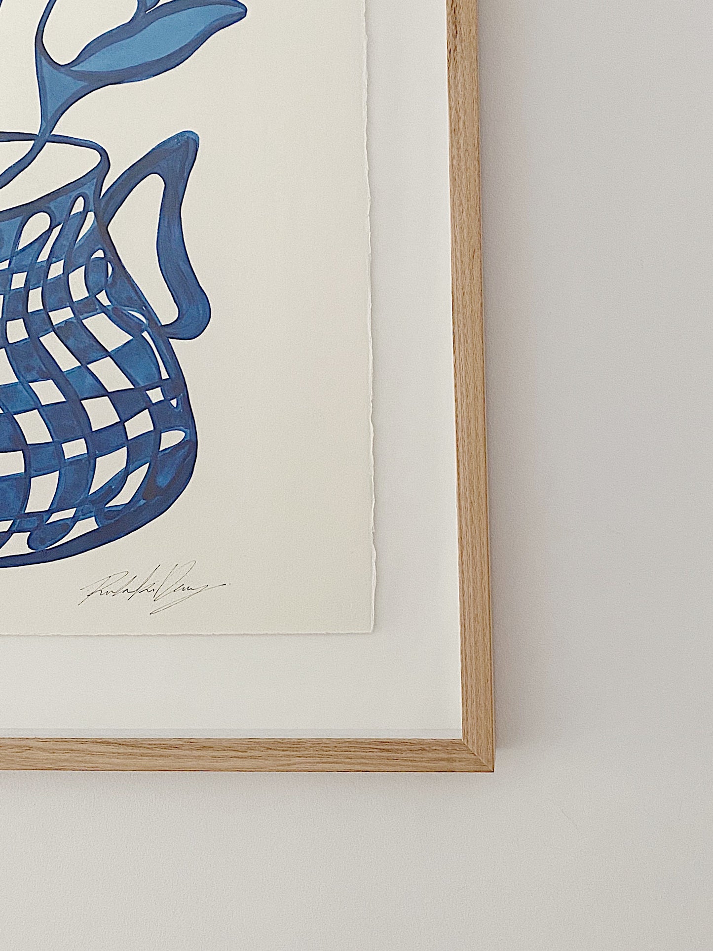 "Random Acts Of Kindness" - Original Acrylic on 300gsm Cold Pressed Paper, Framed in Tasmanian Oak. 710mm x 900mm