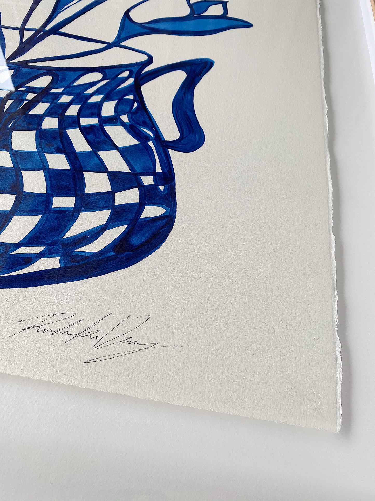 "Random Acts Of Kindness" - Original Acrylic on 300gsm Cold Pressed Paper, Framed in Tasmanian Oak. 710mm x 900mm