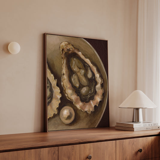 Wear your pearls to lunch. - Exclusive fine art print.