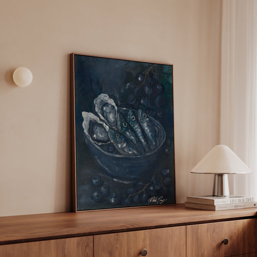 Blue Sardines - Limited edition Print