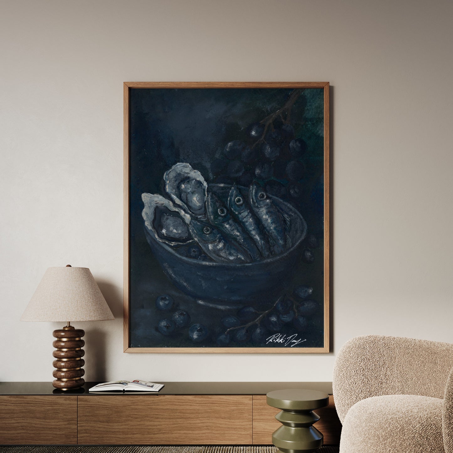Blue Sardines - Limited edition Print