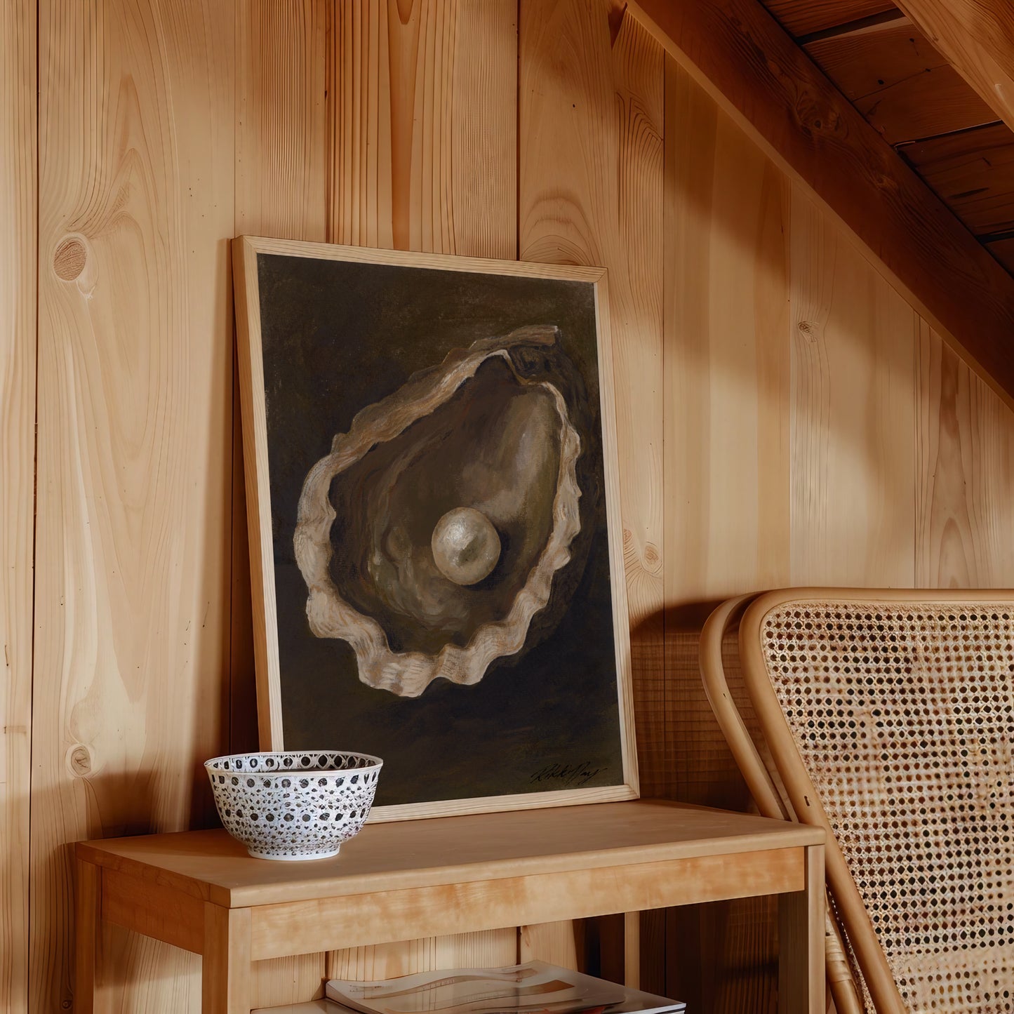 Here for the pearl - Limited edition Print