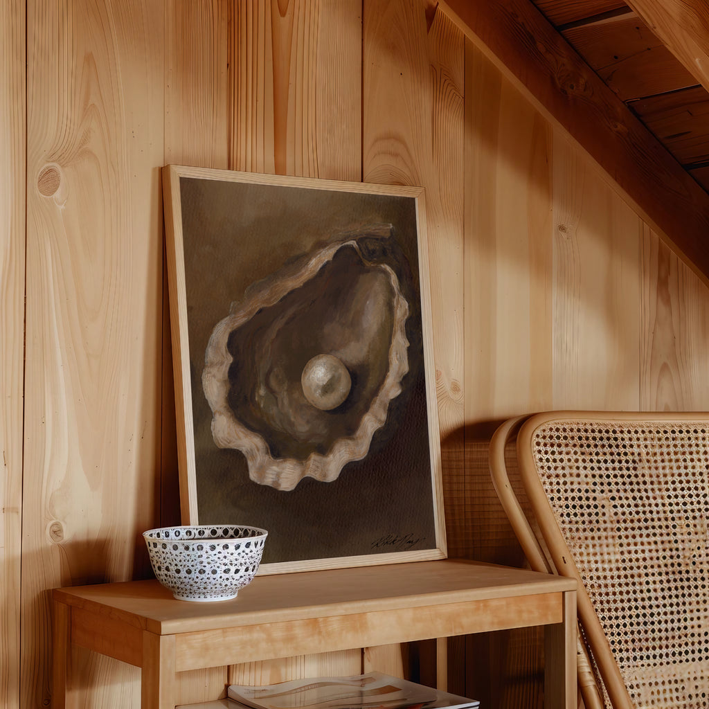 Here for the pearl - Series two. Exclusive fine art print.