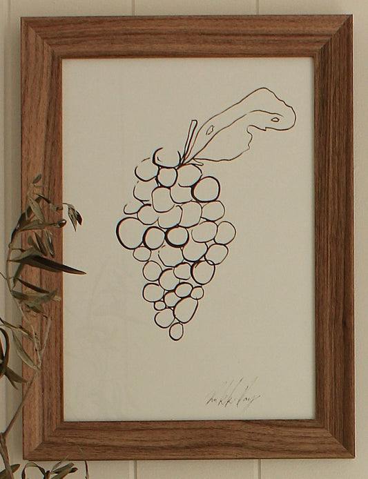 Grapes Print, FREE GIFT