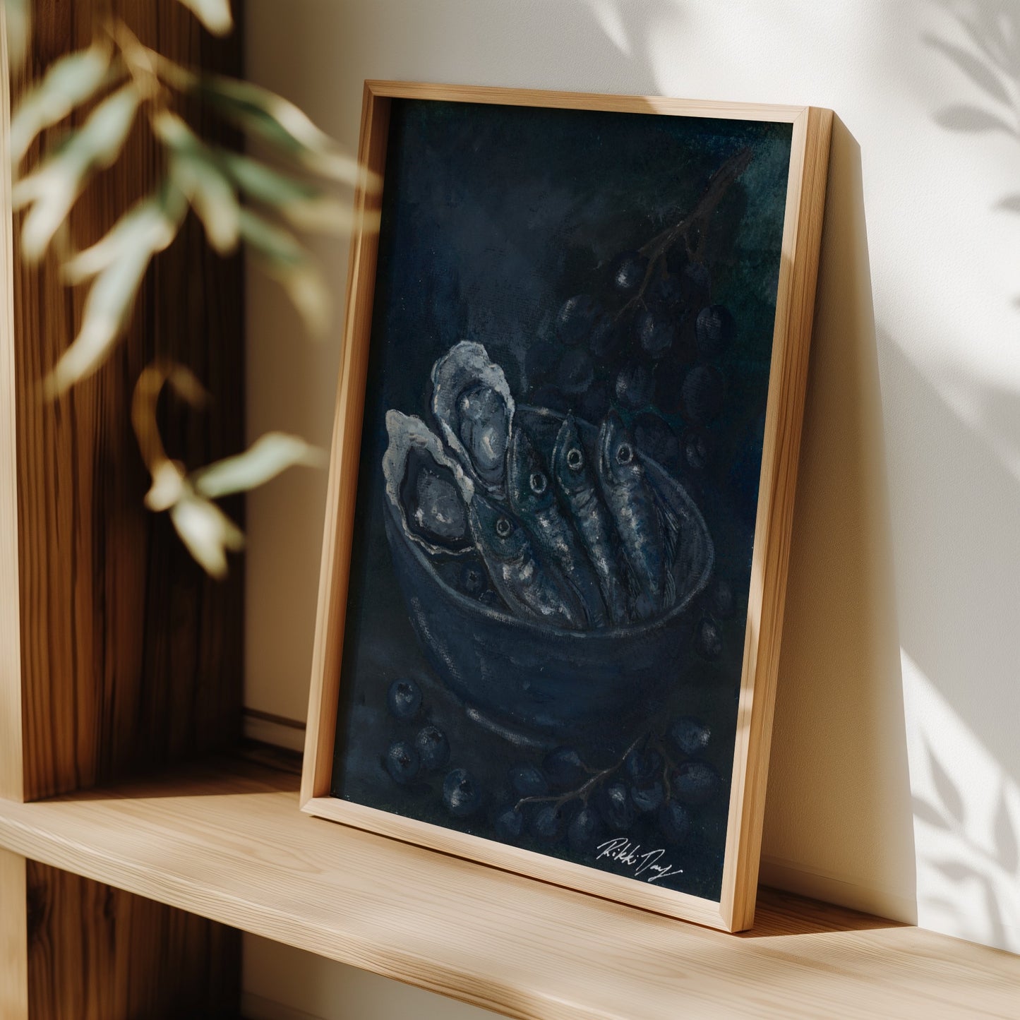 Blue Sardines - Limited edition Print