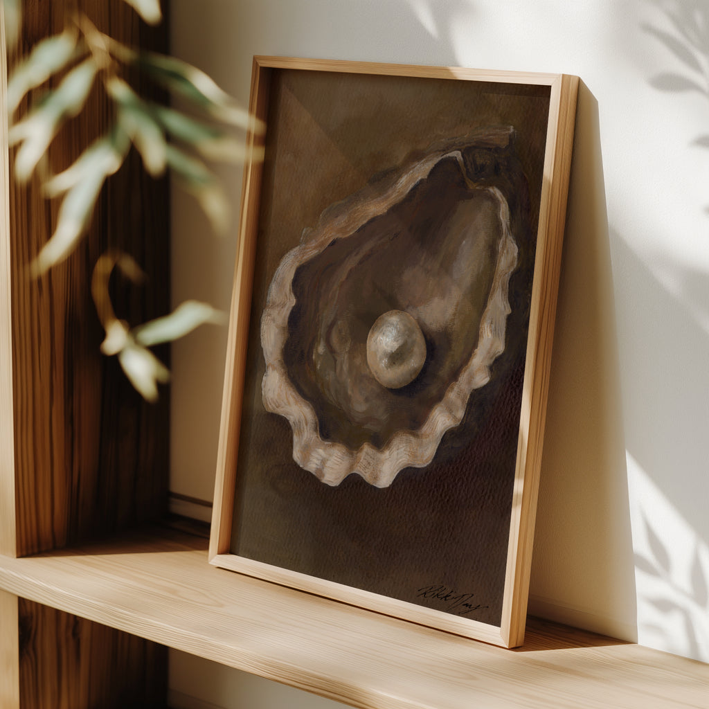 Here for the pearl - Series two. Exclusive fine art print.