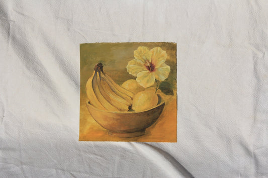 HAPPINESS IN A BOWL Original Still life.