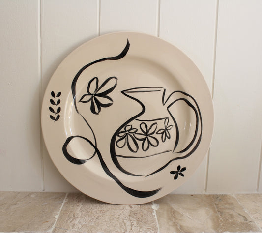 Ceramic wall plate 003