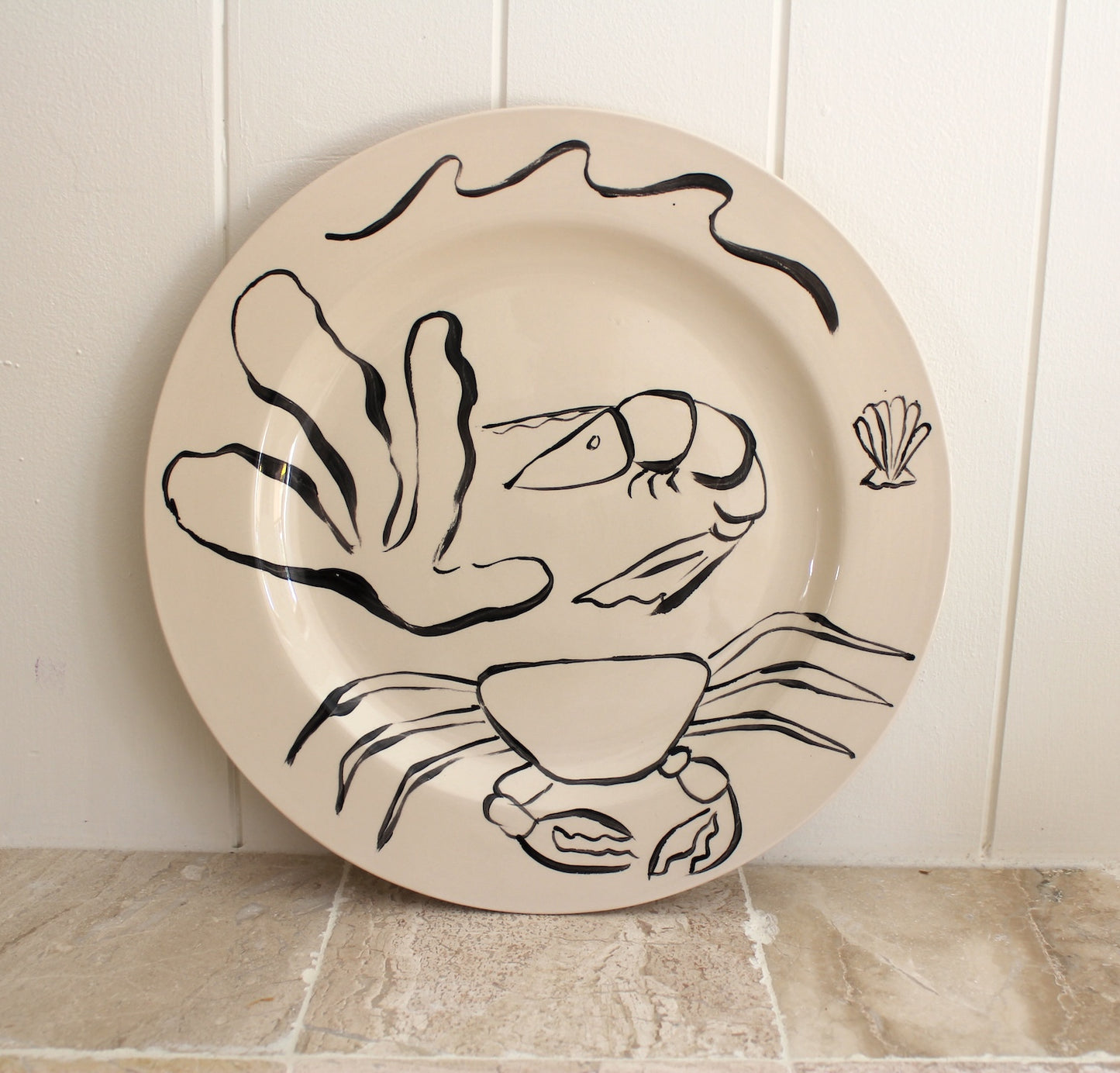 Ceramic wall plate 009