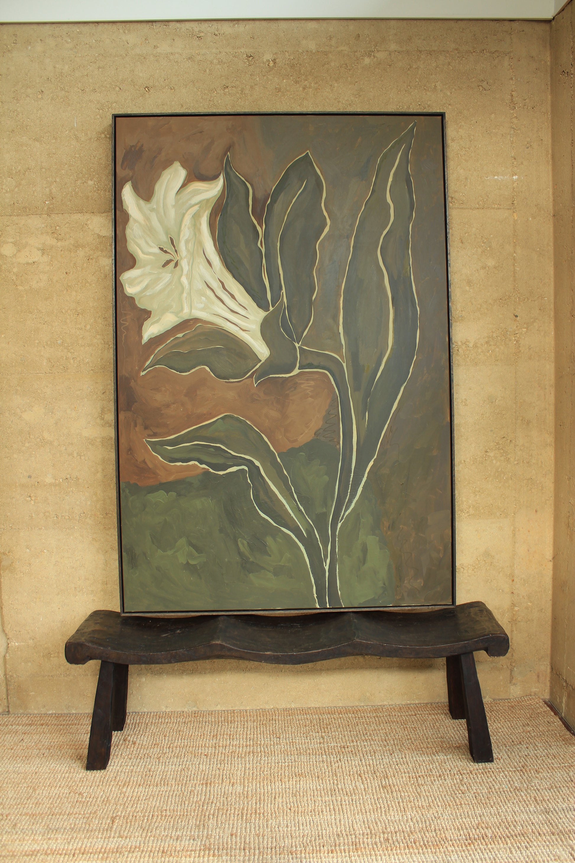 FLOWERS ARE GOOD LISTENERS - ORIGINAL ARTWORK