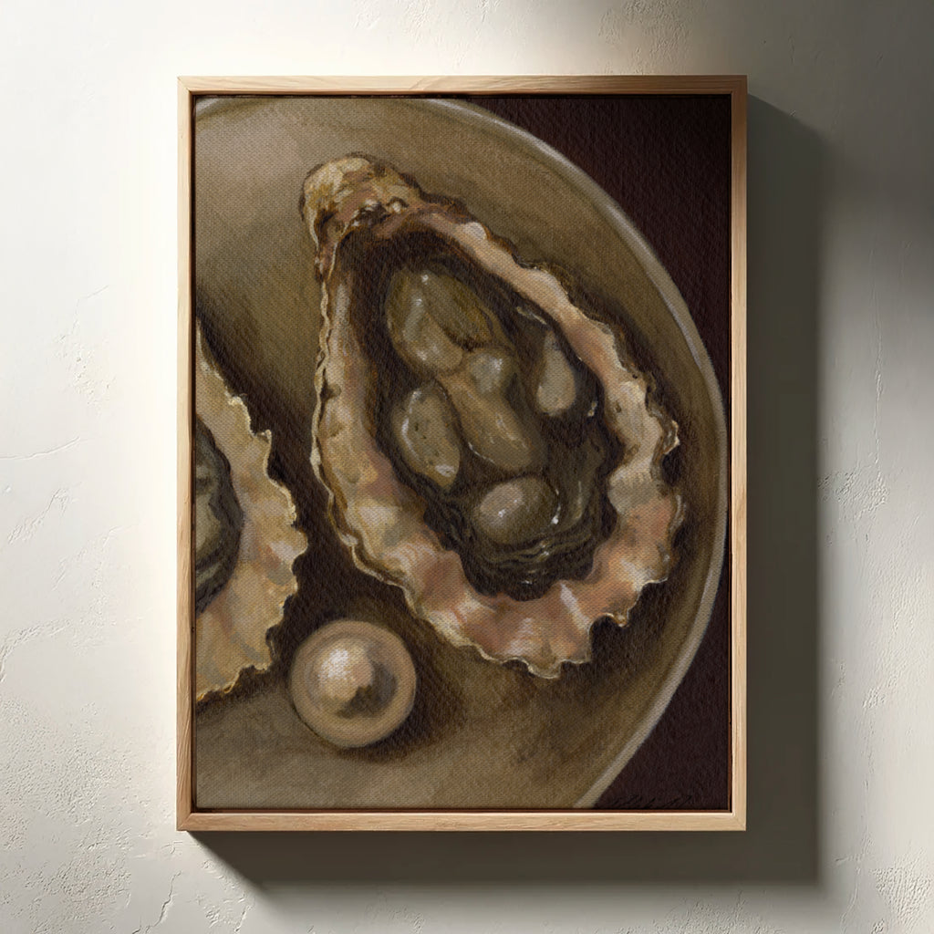 Wear your pearls to lunch. - Exclusive fine art print.