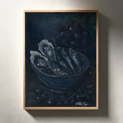 Blue Sardines - Limited edition Print