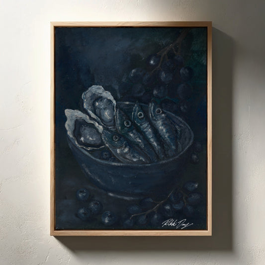 Blue Sardines - Limited edition Print