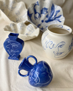 Curve Vase - Blue