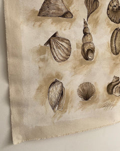 Collections - Acrylic on thick raw seamed cotton canvas. Framed or unframed if preferred.