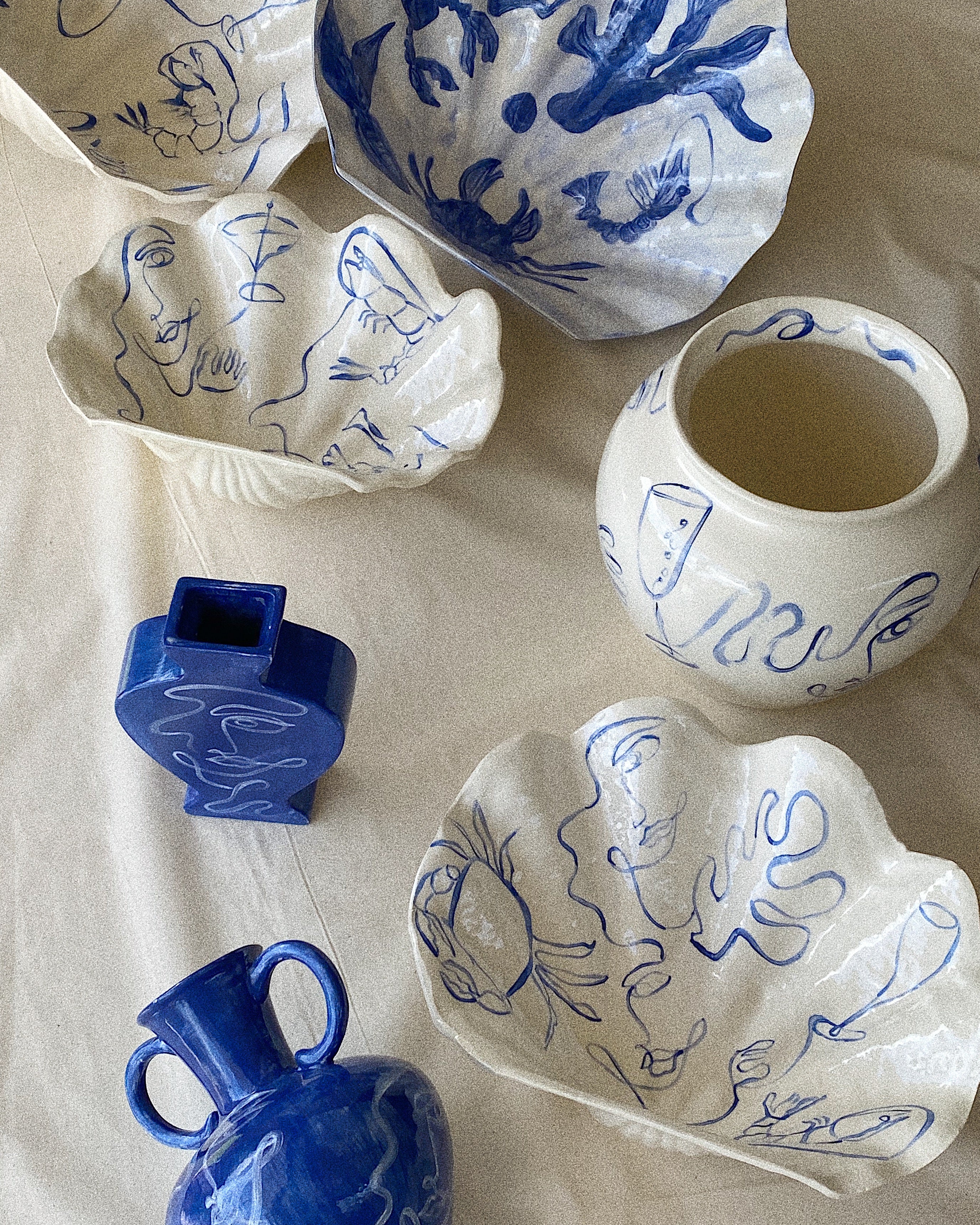 Heritage Vase - Blue
